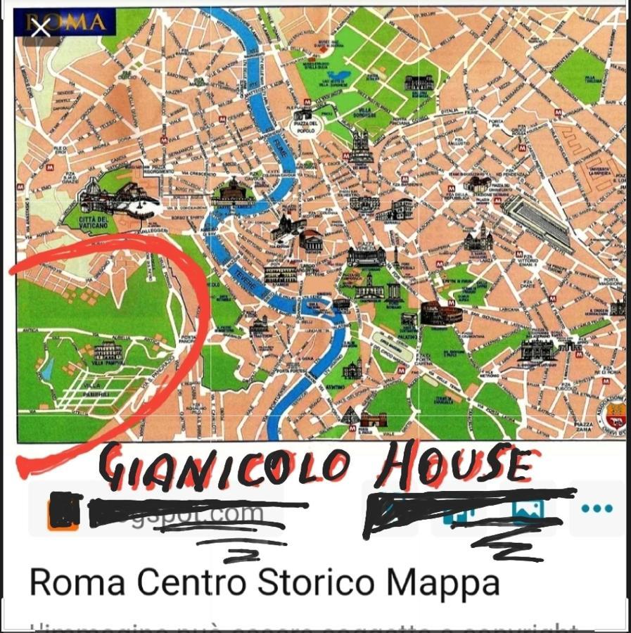 Gianicolo House Lägenhet Rom Exteriör bild